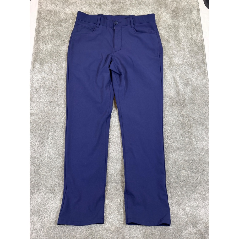 Callaway Mens Golf Pants Blue Performance Stretch 5-Pocket 33x32 RN37763